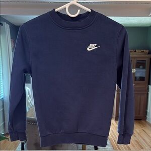 Nike Boys Navy Blue Sweatshirt